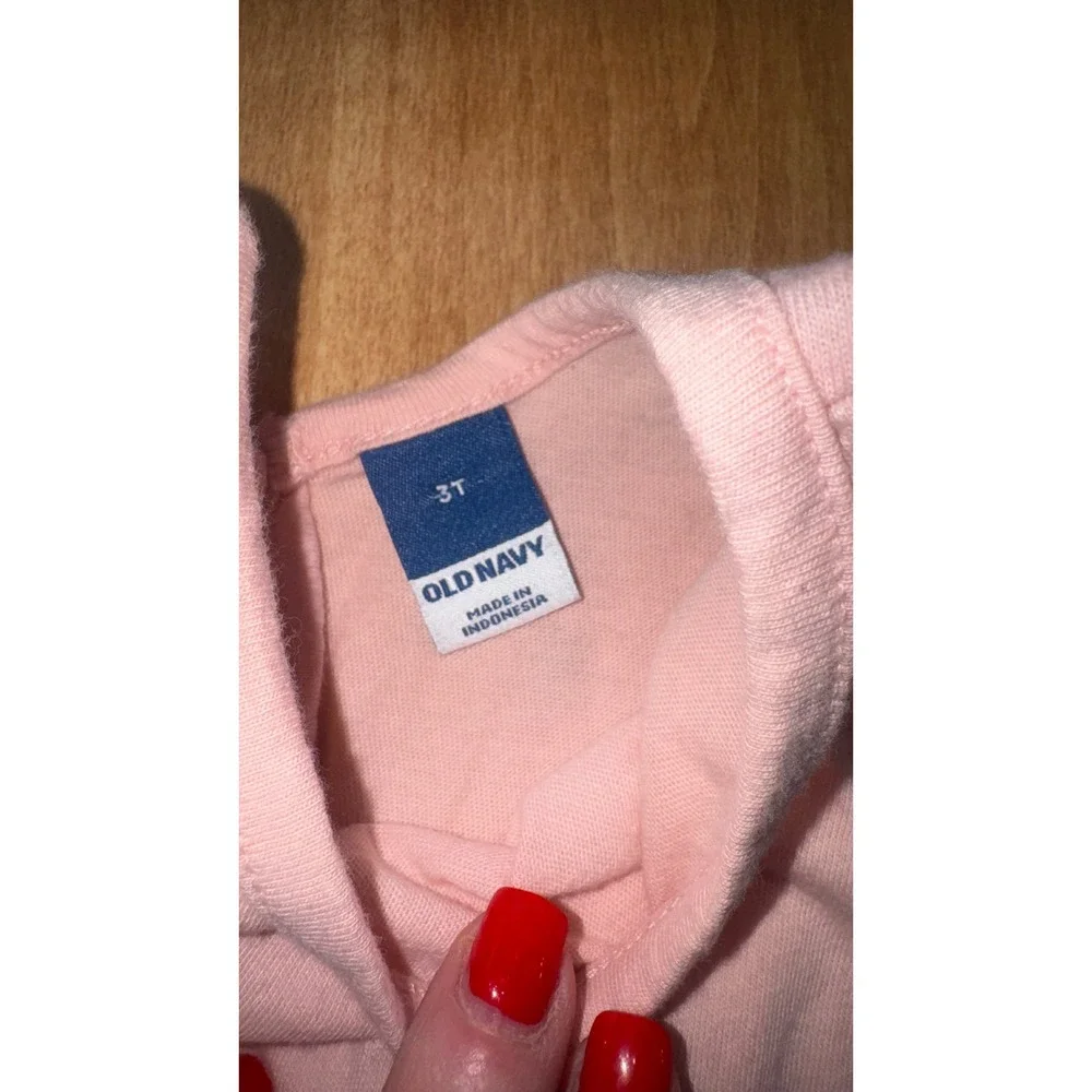 Old Navy‎ Pink Cotton Tank Romper Jumpsuit Shorts Girls Size 3T